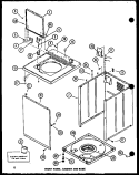 Part Location Diagram of R0603052 Whirlpool FRONT PANEL ALMOND