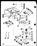 Page 4 Diagram and Parts List for RC14SE P7688108M Amana Microwave