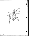 Page 3 Diagram and Parts List for CW9003W P1122805W W Crosley Washer