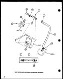 INLET HOSE Diagram and Parts List for LW2402 P1110516W W Amana Washer
