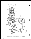 MOTOR Diagram and Parts List for LW1501 P1110511W W Amana Washer