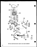 MOTOR Diagram and Parts List for LW2402 P1110516W W Amana Washer