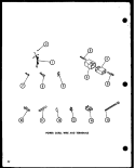 POWER CORD Diagram and Parts List for LW1501 P1110511W W Amana Washer