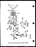MOTOR Diagram and Parts List for CW2303 P7762131W Crosley Washer