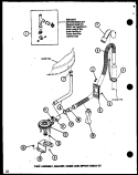 PUMP ASSY Diagram and Parts List for CW2303 P7762131W Crosley Washer