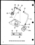 INLET HOSE Diagram and Parts List for TAA200 P7575108W Amana Washer