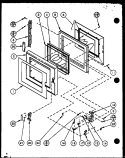 PAGE 1 Diagram and Parts List for RFS10SE P7787204M Amana Microwave