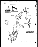 PUMP ASSY Diagram and Parts List for TAA200 P7575104W Amana Washer