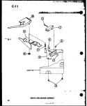 SWITCH AND BRACKET ASSY Diagram and Parts List for TAA800 P7575103W Amana Washer