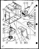 PAGE 4 Diagram and Parts List for RFS10SE P7787204M Amana Microwave