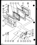 PAGE 1 Diagram and Parts List for RFS8 P7787201M Amana Microwave