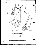 INLET HOSE Diagram and Parts List for TAA200 P7575113W Amana Washer