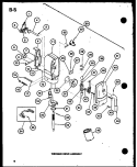 WRINGER DRIVE ASSY Diagram and Parts List for TWA-202 P7575302W Amana Washer