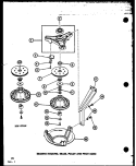 BEARING HOUSING Diagram and Parts List for TAA300 P7704001W Amana Washer