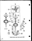 BEARING HOUSING Diagram and Parts List for TAA500 P7704003W Amana Washer
