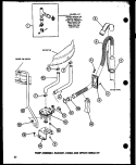 PUMP ASSY Diagram and Parts List for TAA500 P7704003W Amana Washer