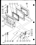 PAGE 1 Diagram and Parts List for RVS10B P1128112M Amana Microwave