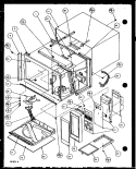 Part Location Diagram of R0163197 Whirlpool KEY PANEL