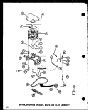 MOTOR Diagram and Parts List for LW2500 P7762104W W Amana Washer