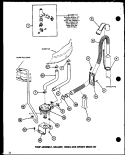 PUMP ASSY Diagram and Parts List for LW2500 P7762104W W Amana Washer