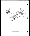 MIXING VALVE ASSY Diagram and Parts List for LW2600 P7804701W W Amana Washer