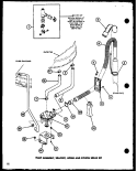 PUMP ASSY Diagram and Parts List for LW2600 P7804701W W Amana Washer