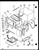PAGE 2 Diagram and Parts List for RFS8SW P7787223M Amana Microwave