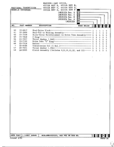 Transmission And Related Parts Page 3 Diagram and Parts List for 6532A REV C Norge Washer