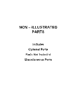 Optional parts (not included) Diagram and Parts List for MED7230HC0  Maytag Dryer