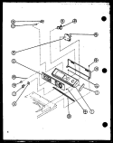 Page 1 Diagram and Parts List for LWD352 P7762114W W Amana Washer