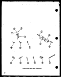 POWER CORD Diagram and Parts List for LWD352 P7762114W W Amana Washer
