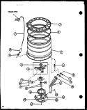 Page 15 Diagram and Parts List for LW2201L P1118403W L Amana Washer