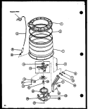 Page 16 Diagram and Parts List for LW3403G P1118420W G Amana Washer