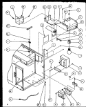 PAGE 3 Diagram and Parts List for RFS8B P1156001M Amana Microwave