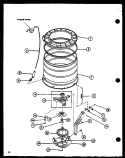 Page 8 Diagram and Parts List for LW3903L P1122404W L Amana Washer