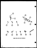 POWER CORD Diagram and Parts List for LW3903L P1122404W L Amana Washer