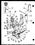 Part Location Diagram of 33614 Whirlpool CLAMP,HOSE-PLASTIC