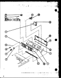 Part Location Diagram of 33965 Whirlpool PANEL,GRAPHIC-AMANA