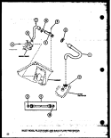 INLET HOSE Diagram and Parts List for LW3403L P1164321W L Amana Washer