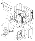 CONTROL PANEL & MISC PARTS Diagram and Parts List for C142B P1184301R Amana Air Conditioner