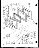 PAGE 1 Diagram and Parts List for RFS10MP2 P1156005M Amana Microwave