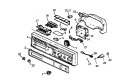 Page 1 Diagram and Parts List for DUS500B P1173716W Amana Dishwasher