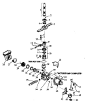 Page 5 Diagram and Parts List for DUS500B P1173716W Amana Dishwasher