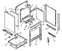 Part Location Diagram of 58907CG Whirlpool FRONT FRAME FILLER