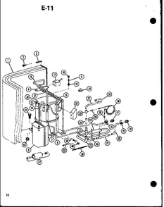 Diagram 4 Diagram and Parts List for ERHQ24-W01B P68522-2C Amana Air Conditioner