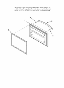 Freezer Door Parts, Optional Parts (not Included) Diagram and Parts List for G32026PEKS13  Maytag Refrigerator