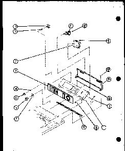 Section 18 Diagram and Parts List for LW1201 P1110510W W Amana Washer