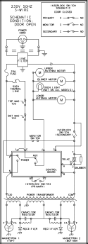 WIRING INFORMATION Diagram and Parts List for DEC14E P1330516M Menumaster Microwave