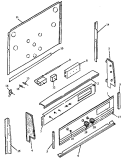 Part Location Diagram of 0306395 Whirlpool END CAP, R.H.