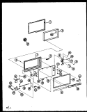 Page 1 Diagram and Parts List for RC10BPB P7508516M Amana Microwave